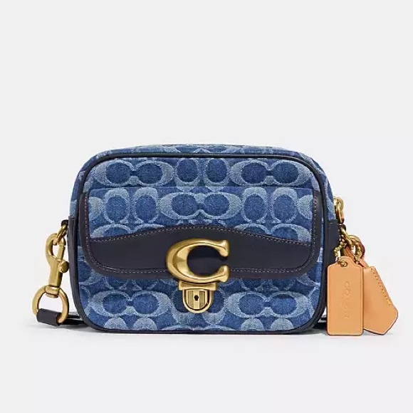 Coach studio camera bag 18 in signature wash denim - Picture 2 of 16